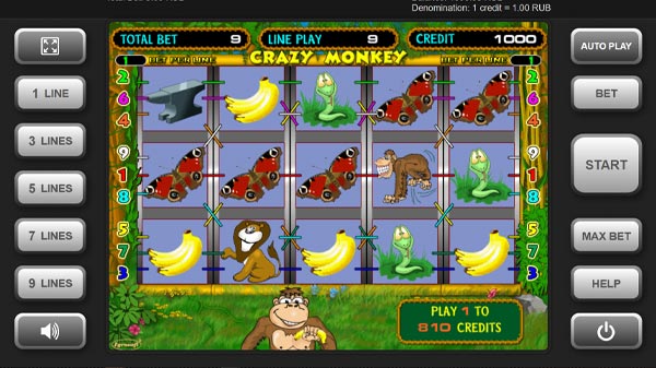 Igrosoft Crazy Monkey Slot