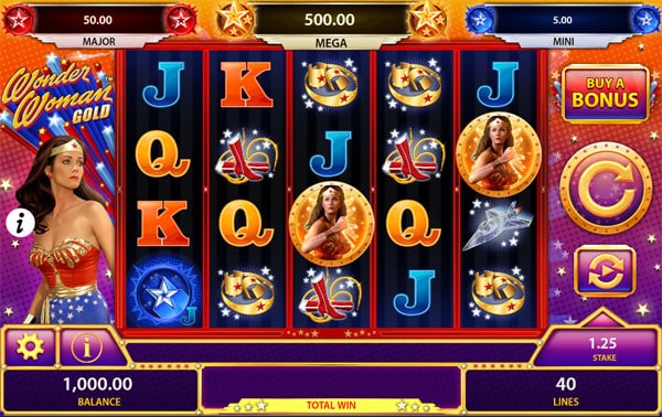 Wonder Woman Gold Slot Online