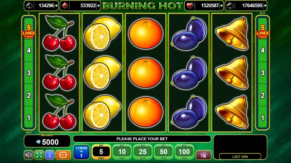 Burning Hot Slot Online Slot