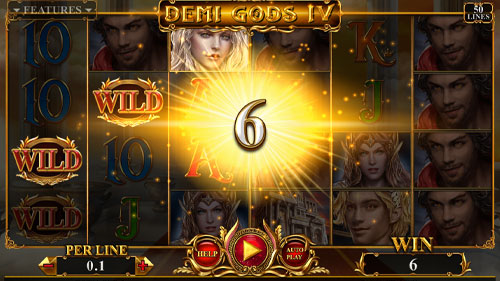 Demi Gods 4 Slot Win